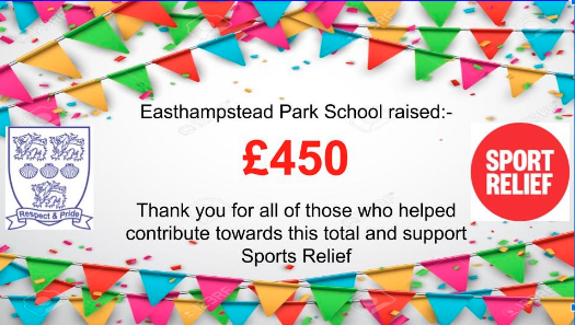 EPCSchool raises £450 for Sports Relief